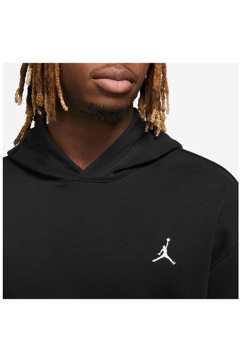 Essentials Pullover Hoodie, Alternate, color, BLACK/ WHITE