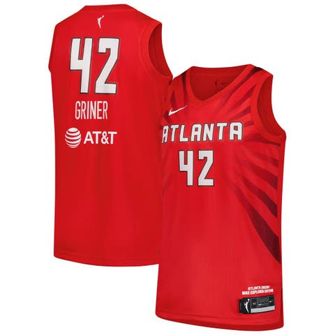 Unisex Nike Brittney Griner Red Atlanta Dream Explorer Edition Victory Jersey