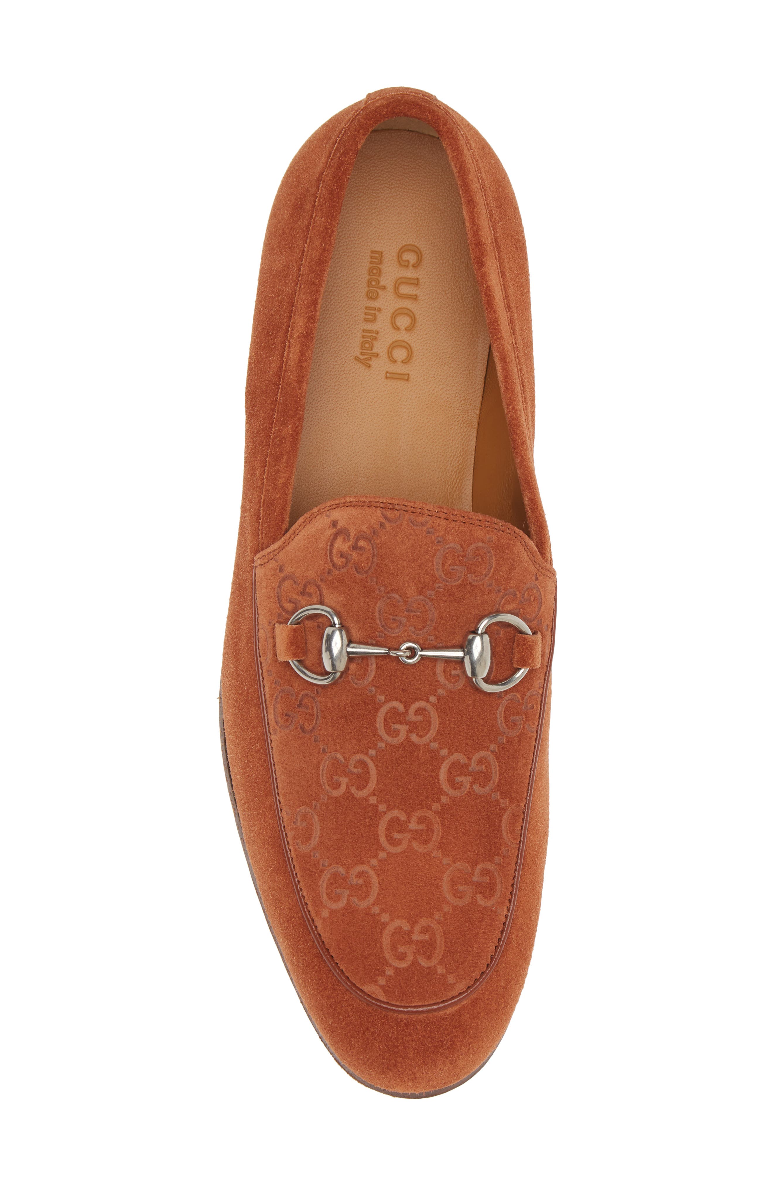 Gucci Jordy Monogram Bit Loafer, Alternate, color, Corrosion