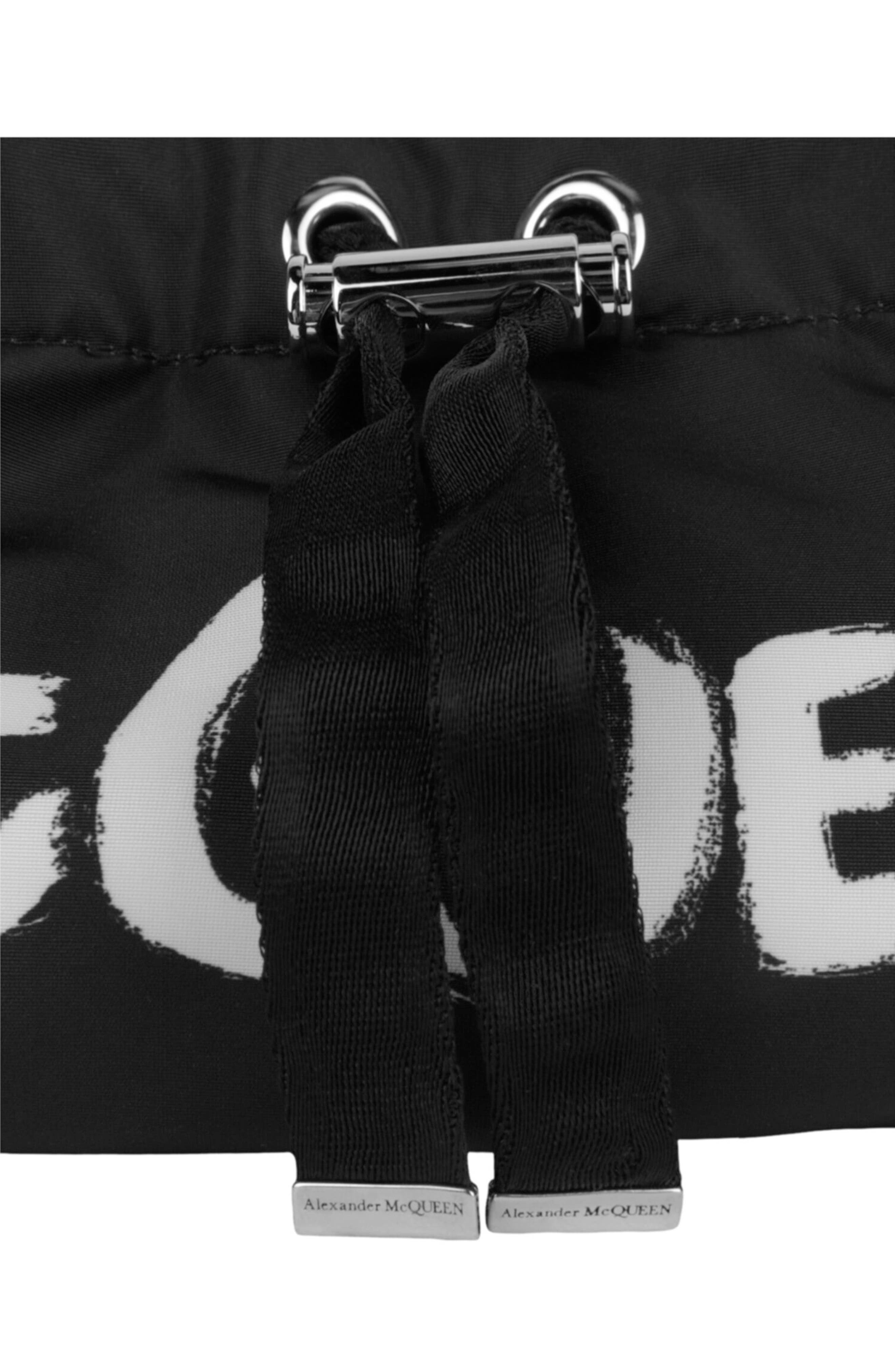 McQueen The Bundle Graffiti Small Shoulder Bag, Alternate, color, 