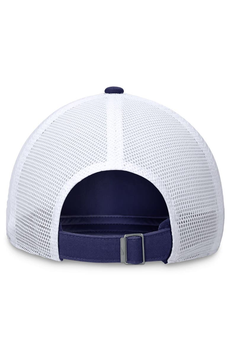 Nike Men's Nike Royal Chicago Cubs Evergreen Wordmark Trucker Adjustable Hat, Alternate, color, Royal