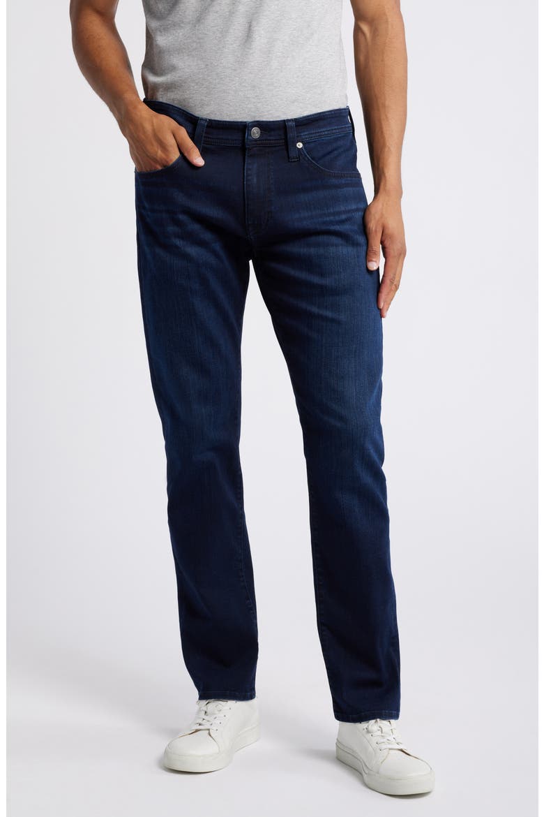 Slim Straight Leg Jeans, Main, color, DK MIDNT INDIGO