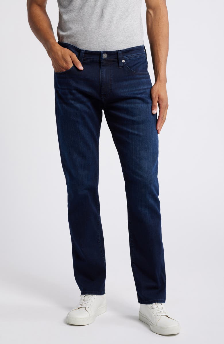 Nordstrom Slim Straight Leg Jeans, Main, color, Dk Midnt Indigo