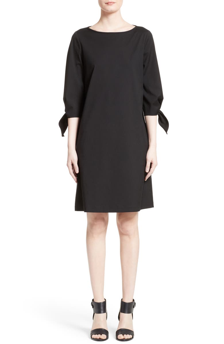 Lafayette 148 New York Elaina Stretch Cotton Dress, Main, color, 