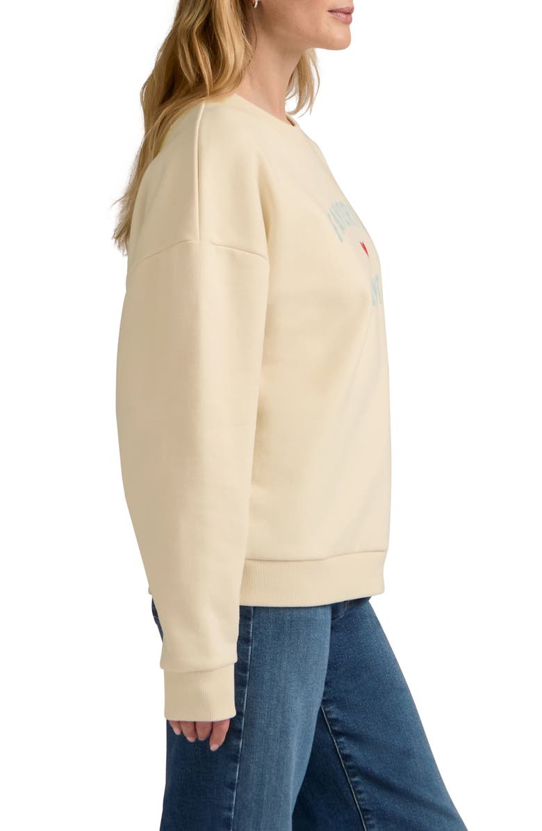 Favorite Daughter Favorite Aunt Graphic Sweatshirt, Alternate, color, Gardenia