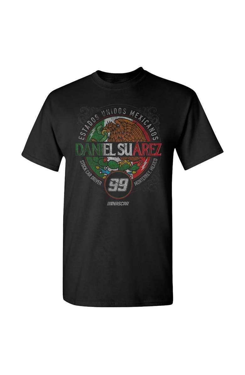Trackhouse Racing Team Collection Men's Trackhouse Racing Team Collection  Black Daniel Suarez  Pancho T-Shirt, Alternate, color, 
