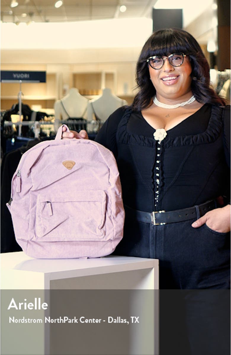 School's Out Corduroy Backpack, sales video thumbnail