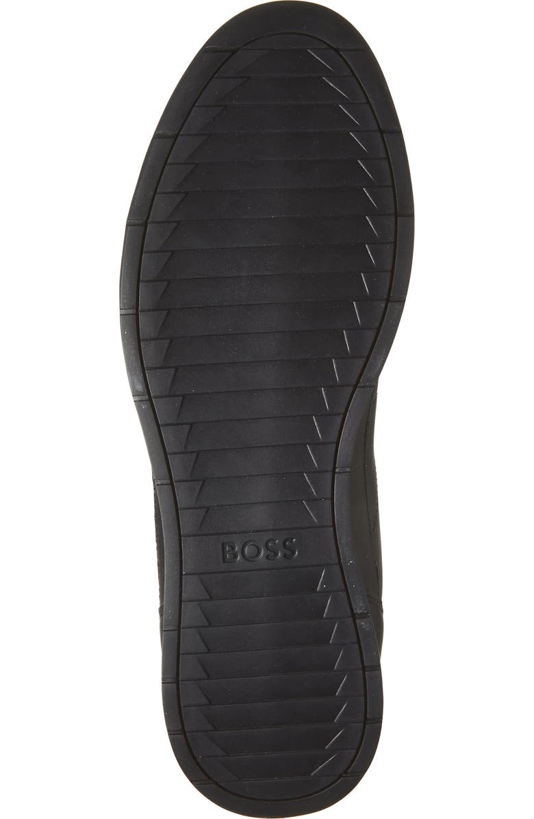 BOSS Titanium Low Top Sneaker, Alternate, color, Black