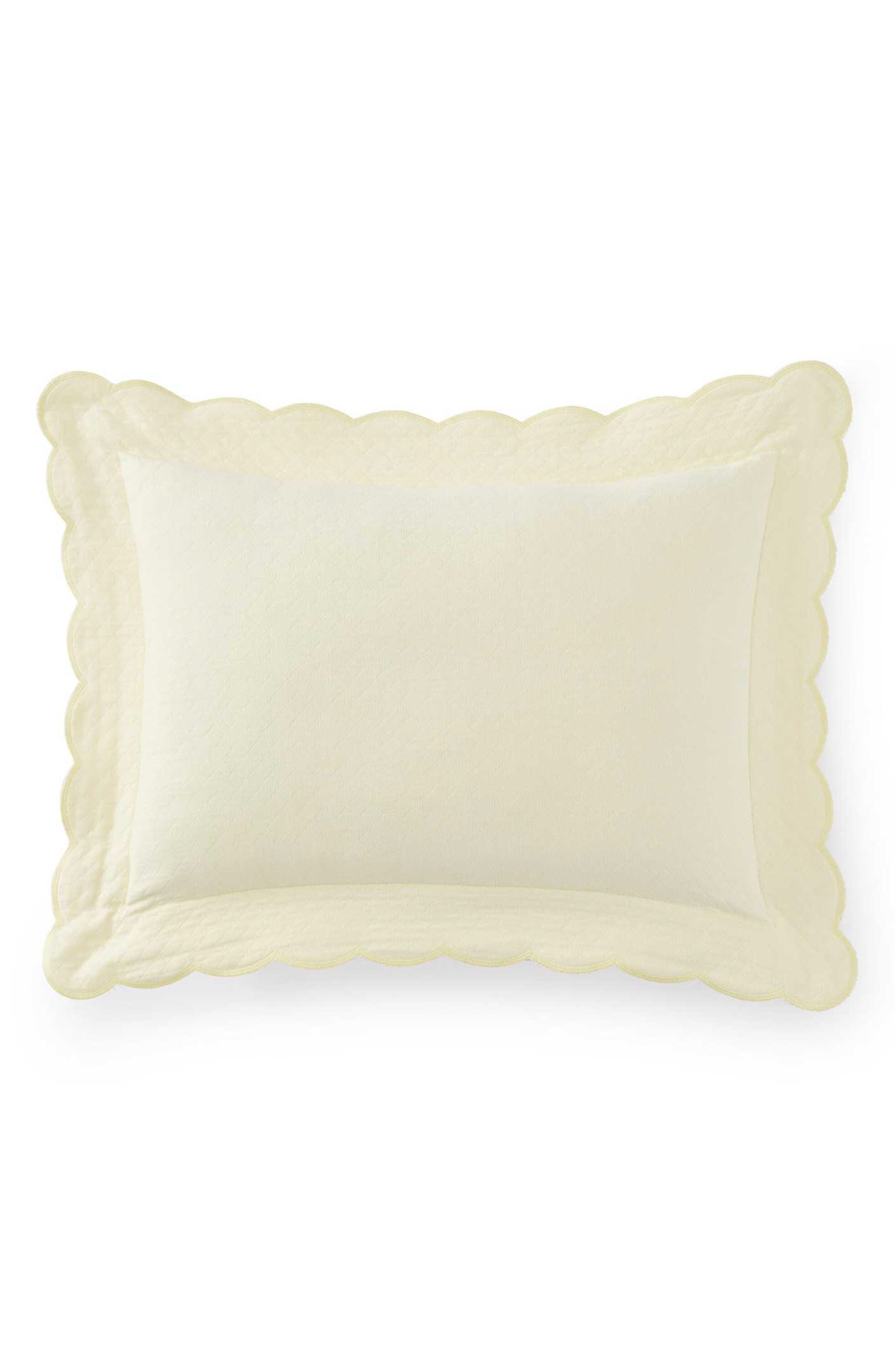 Signature Scallop Decorative Pillow