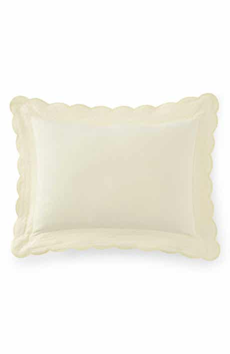 Signature Scallop Decorative Pillow