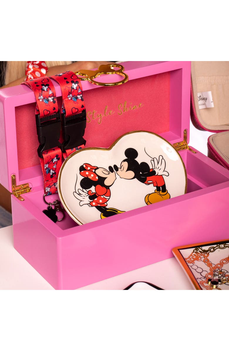 Disney Mickey Mouse and Minnie Mouse Jewelry Tray, Alternate, color, Multicolor