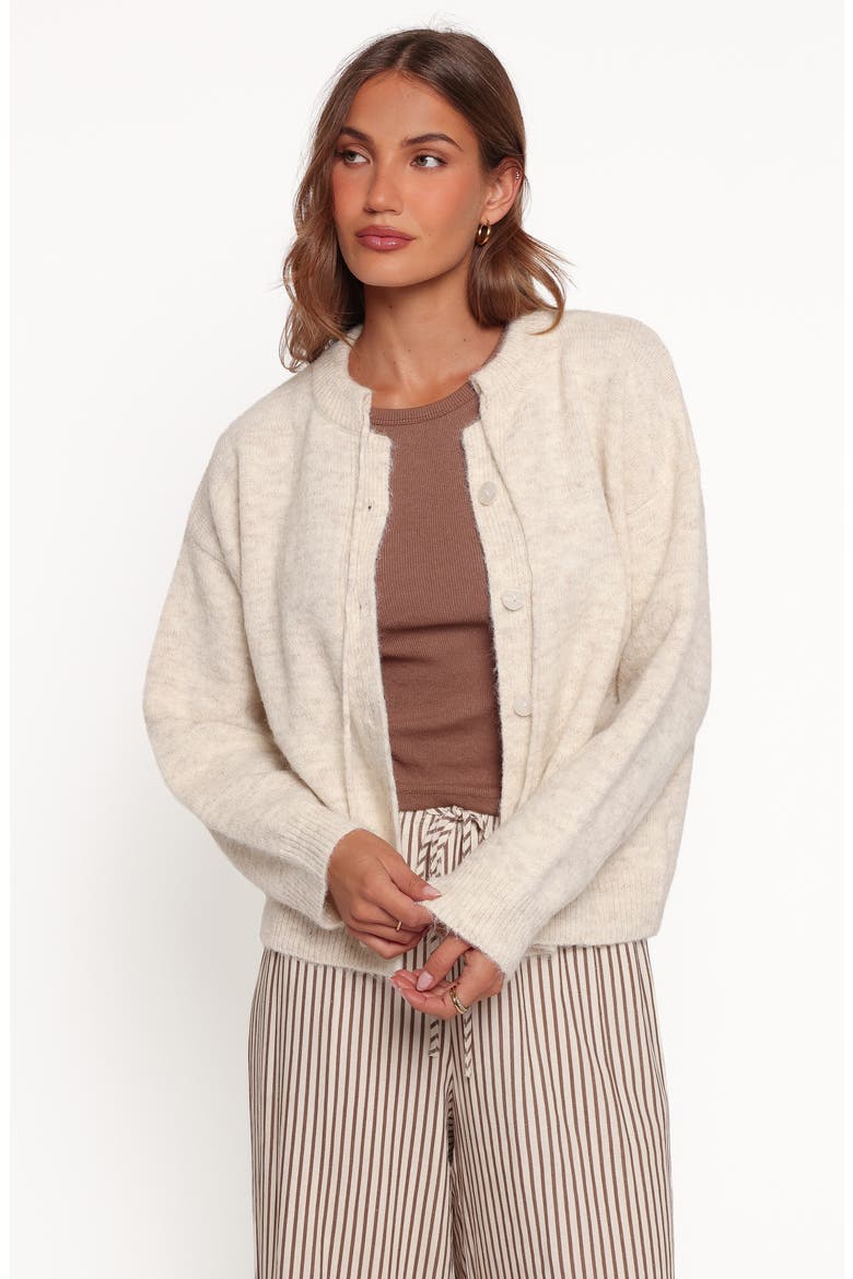 Rita Tie Cardigan, Alternate, color, BEIGE MARLE