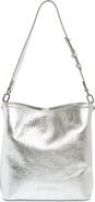 Brahmin Celina Metallic Leather Bag