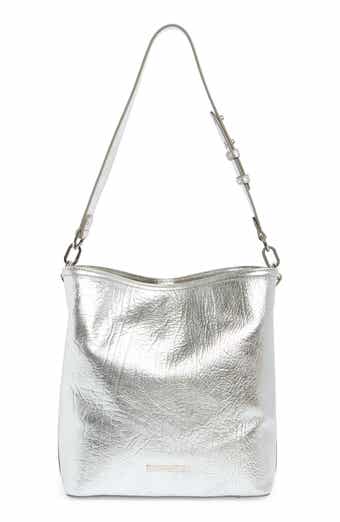 Celina Metallic Leather Bag