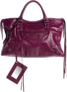 Balenciaga Medium Le City Leather Satchel