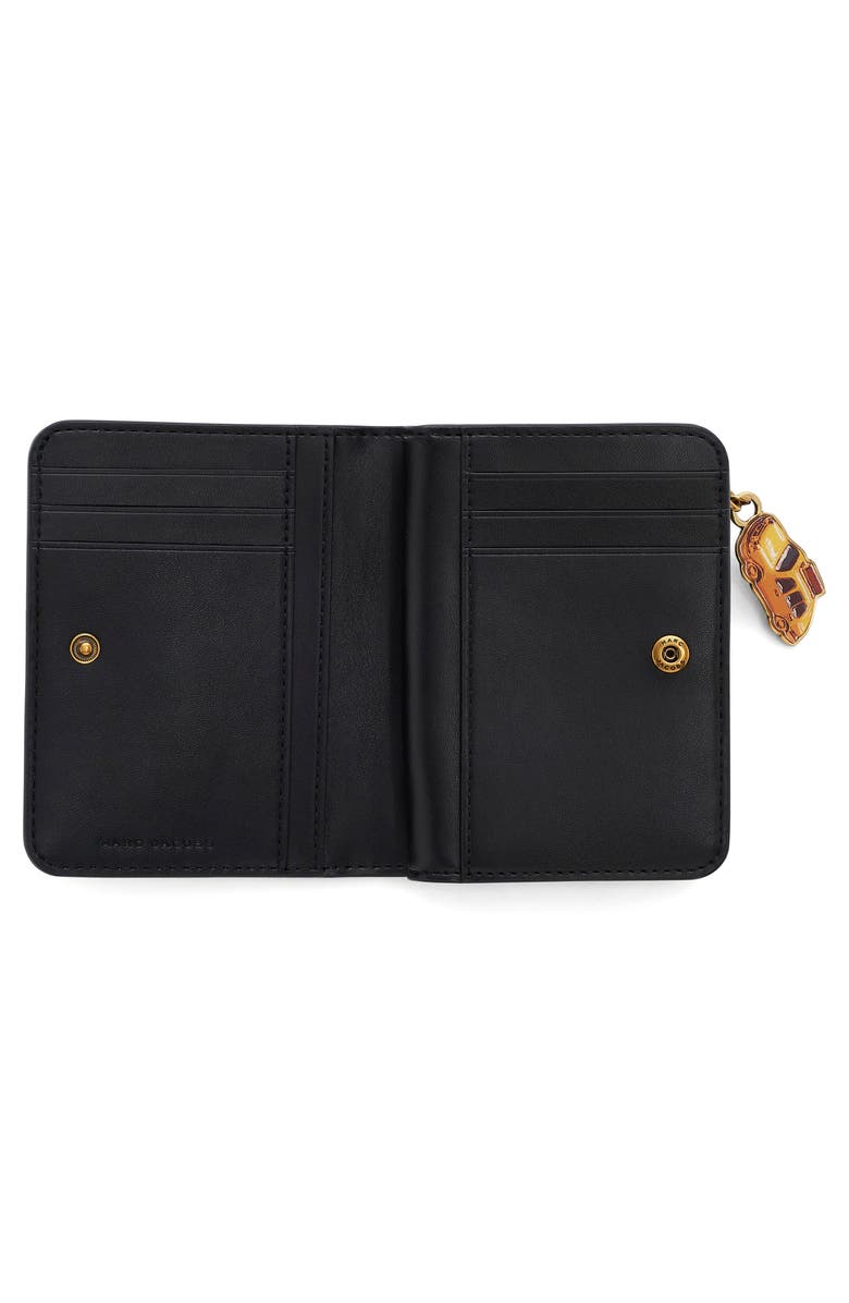 Marc Jacobs The Trinket Utility Snapshot Mini Compact Wallet, Alternate, color, Navy Multi