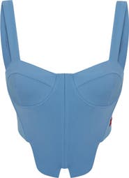 PCFG Cotton Woven Corset Top