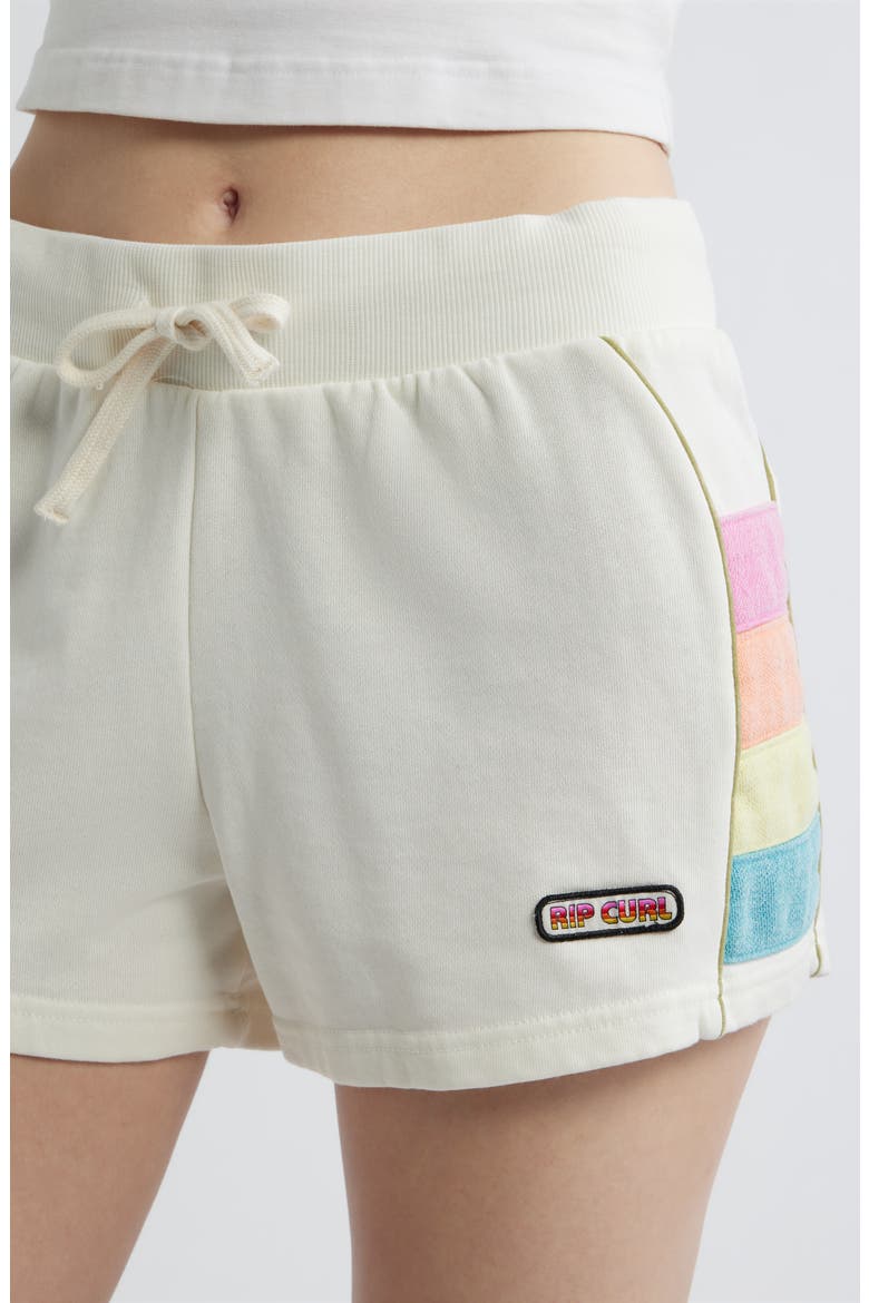 Surf Revival Fleece Shorts, Alternate, color, BONE