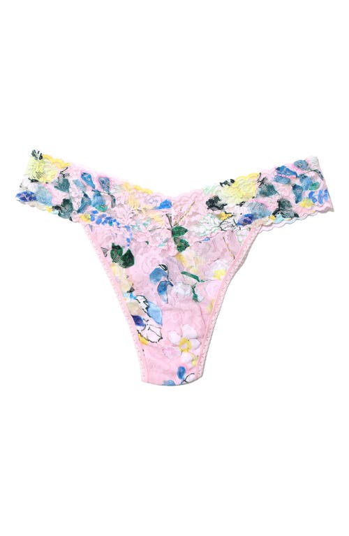 Hanky Panky Print Original Rise Thong In Multi