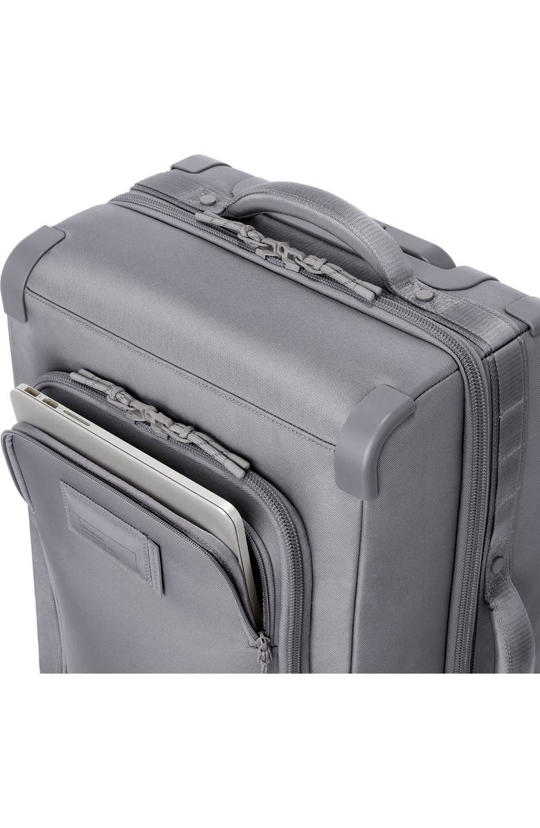 Dagne Dover Seattle Carry-On Rolling Luggage, Alternate, color, Ash Grey