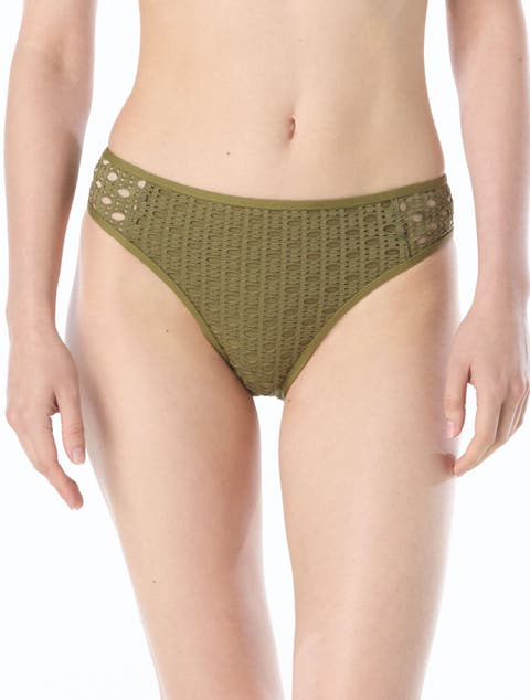 See Through Side Crochet Bikini Bottom