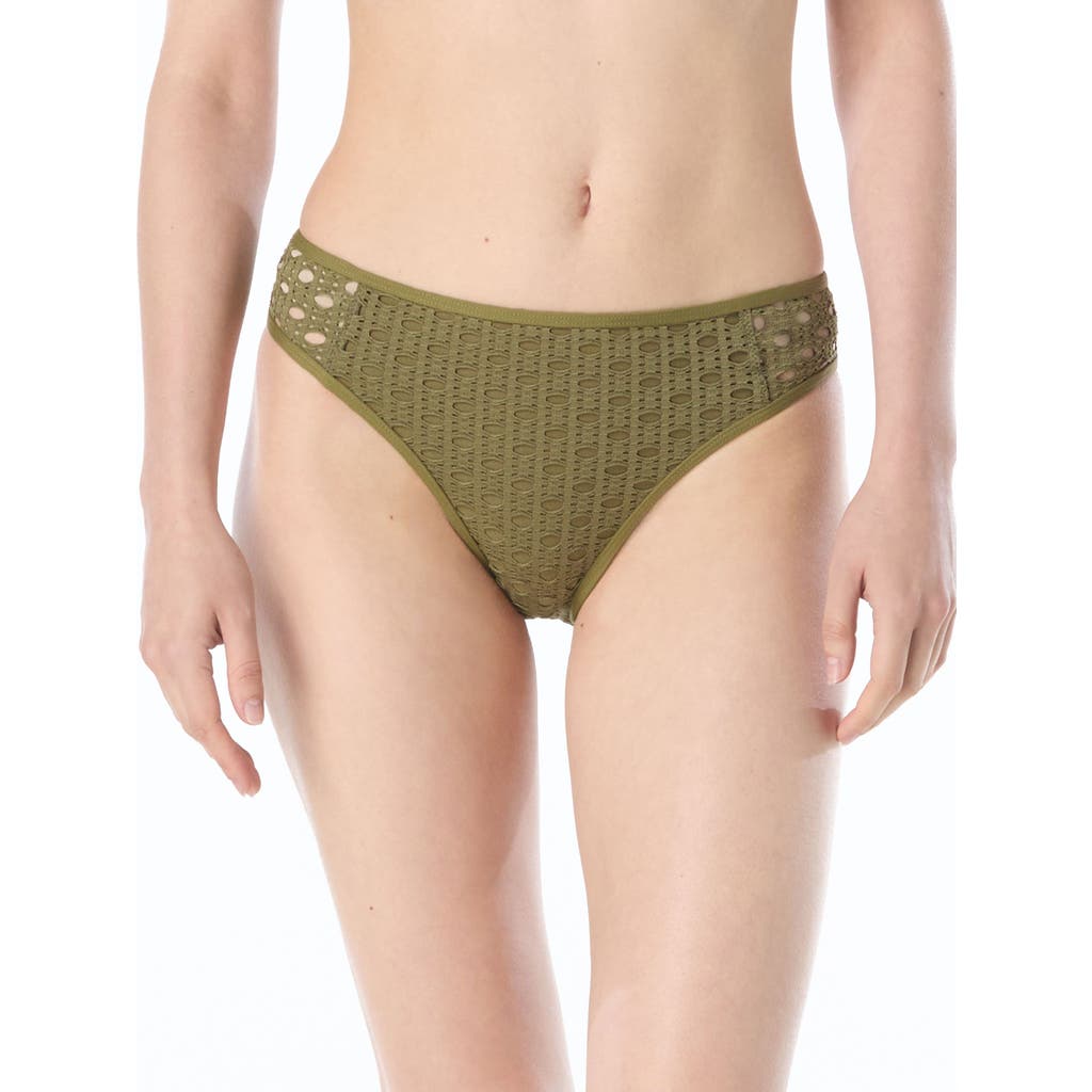 CARMEN MARC VALVO CARMEN MARC VALVO CROCHET BIKINI BOTTOM