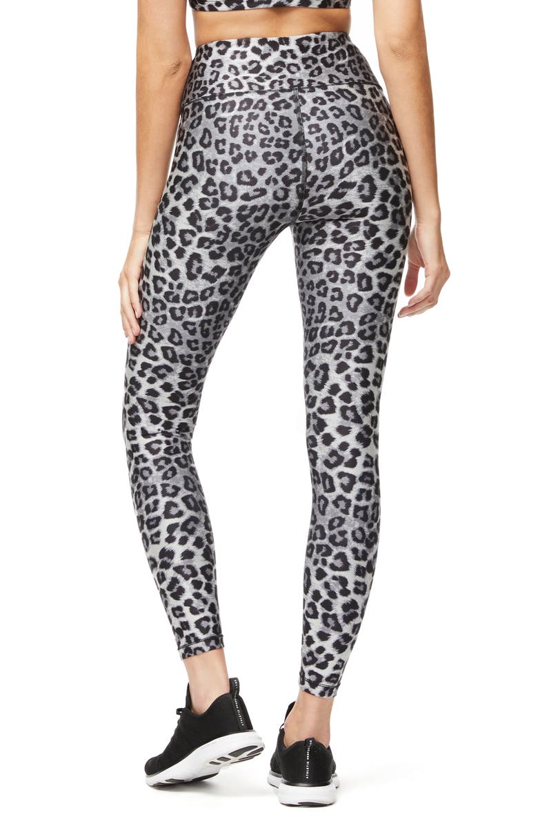 Good American Leopard Print 7/8 Leggings, Alternate, color, 