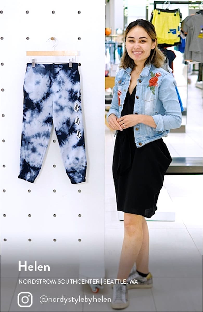 Kids' Iconic Stone Tie Dye Sweatpants, sales video thumbnail