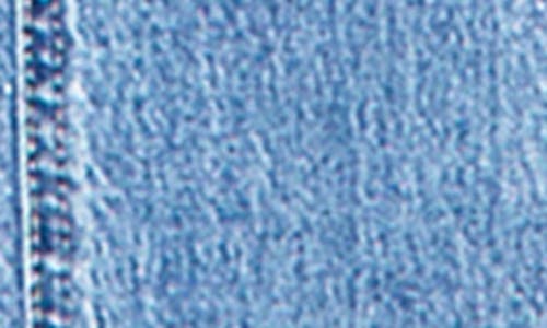 Unpublished Jody Raw Hem Wide Leg Jeans In Blue