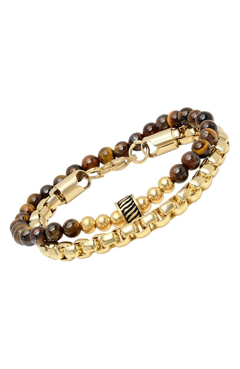 HMY JEWELRY Beaded Bracelets - Set of 2, Alternate, color, 