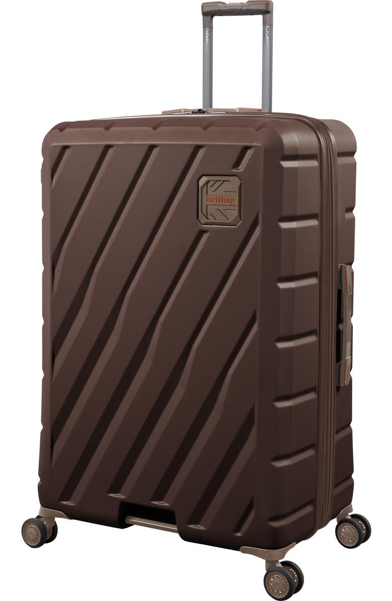Britbag Stoneleigh 21-Inch Hardside Carry-On Spinner Luggage, Alternate, color, Shaved Chocolate