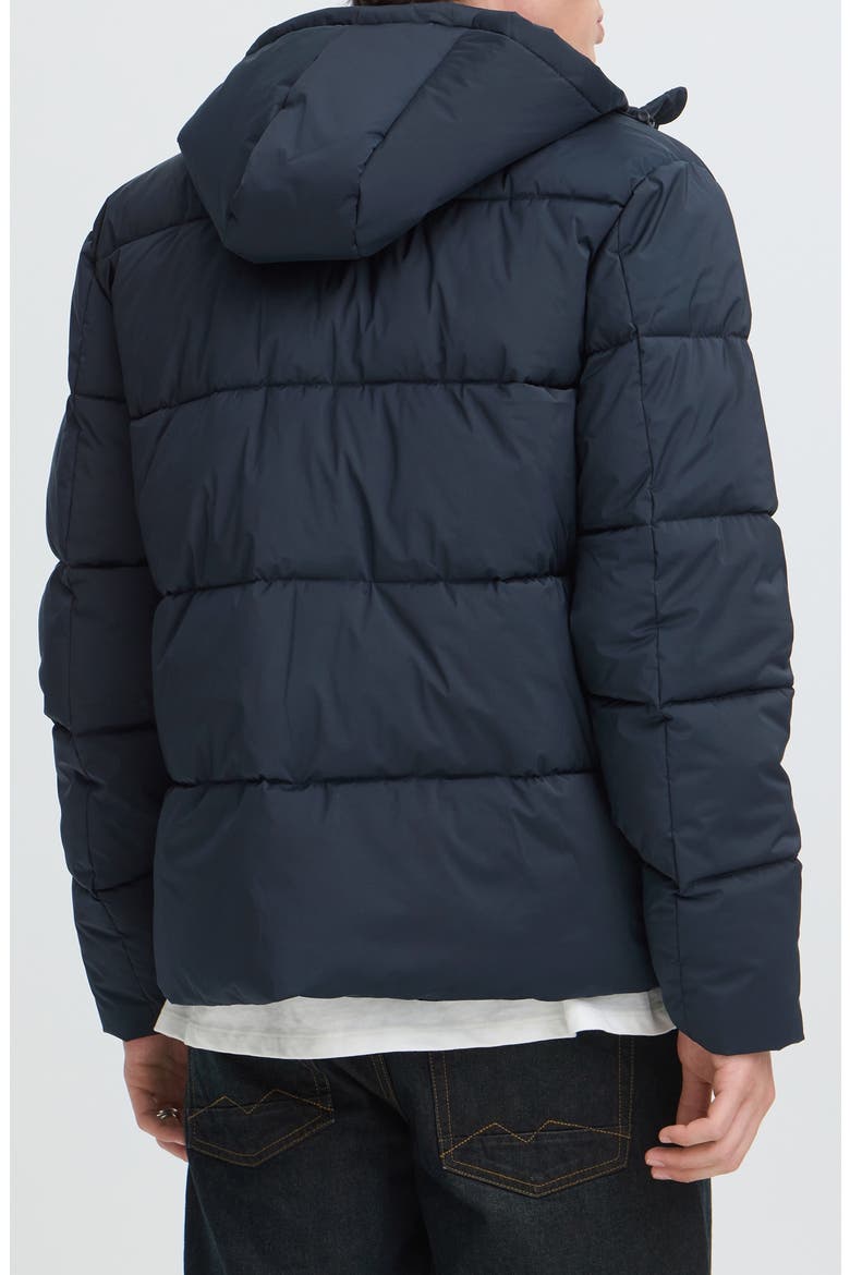 Hooded Puffer Jacket, Alternate, color, SALUTE