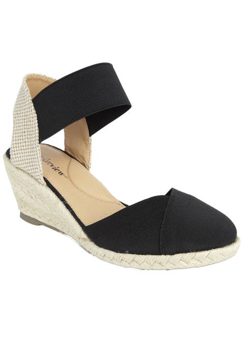 The Abra Stretch Fabric Espadrille (Wide Widths Available)