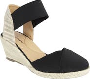 Comfortview The Abra Stretch Fabric Espadrille