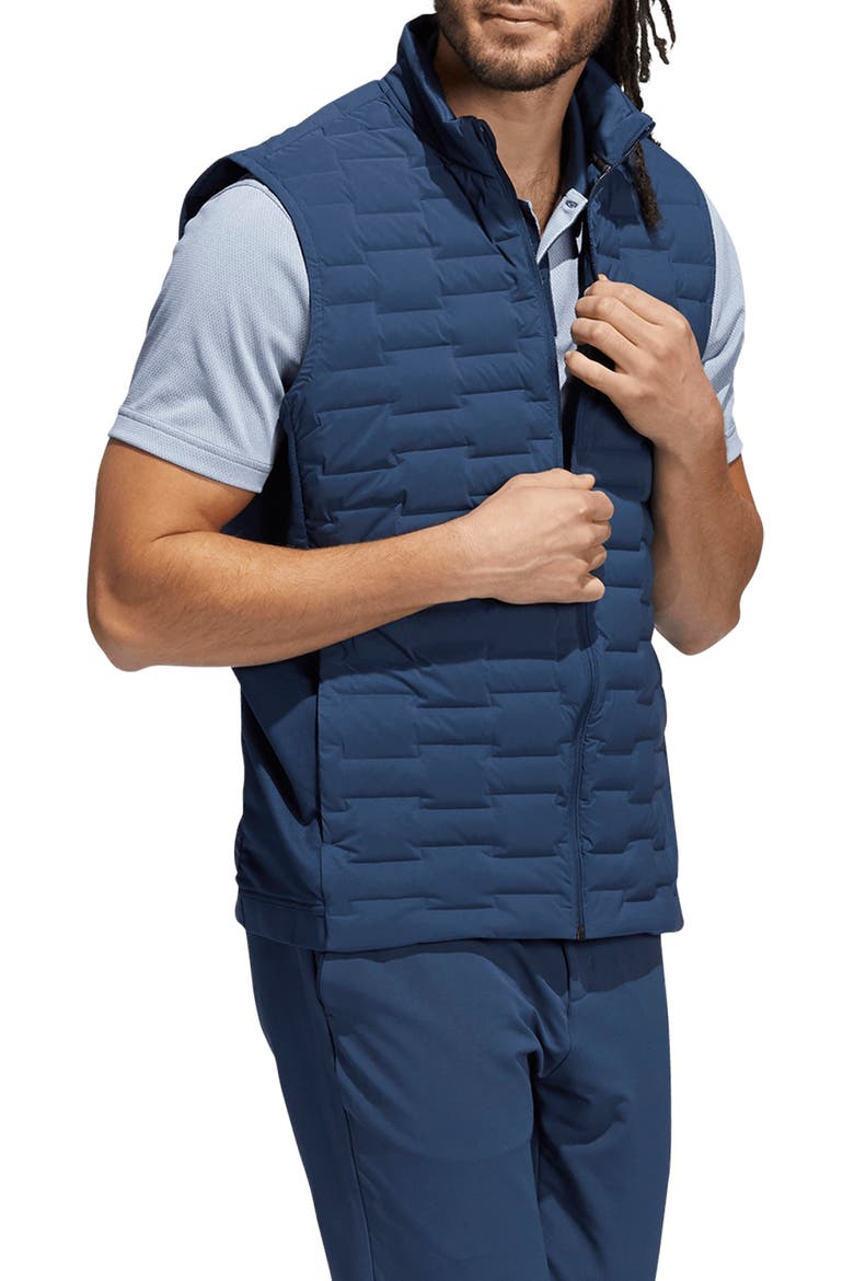 First Guard Quilted Golf Vest, Alternate, color, CREW NAVY