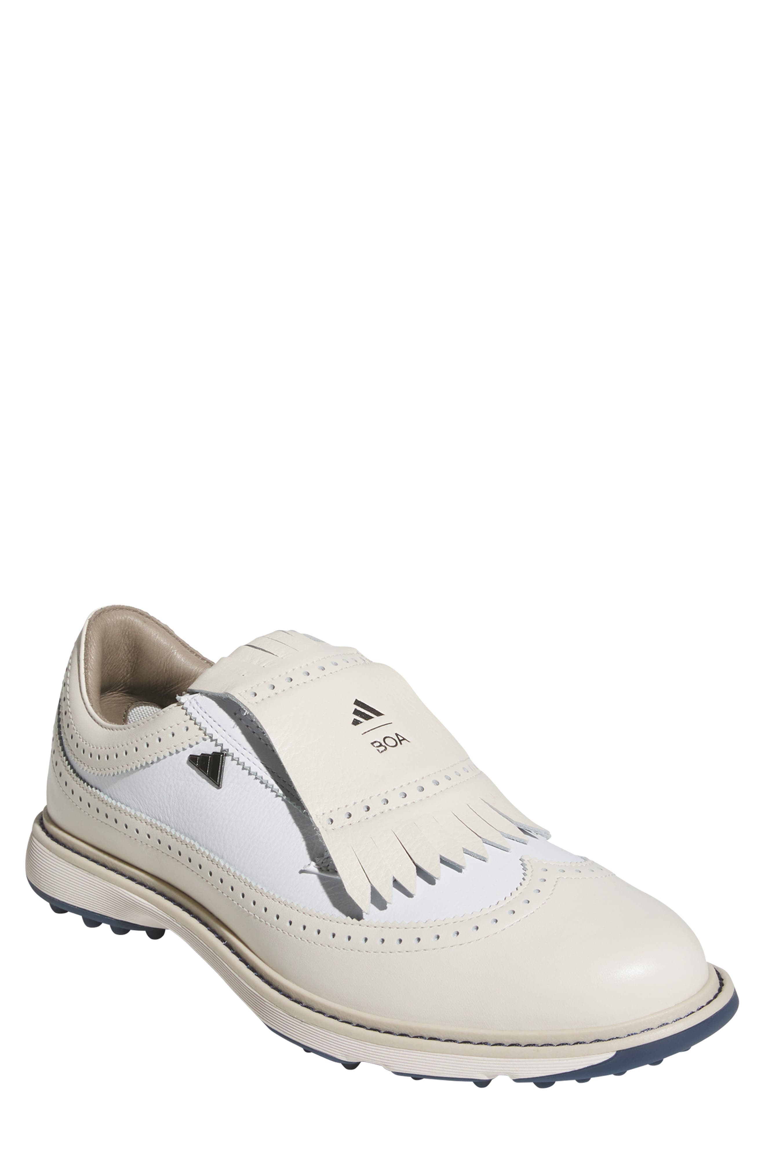 adidas MC87 BOA<sup>®</sup> Waterproof Spikeless Golf Shoe, Main, color, 