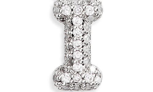 Leith Cubic Zirconia Initial Pendant Necklace