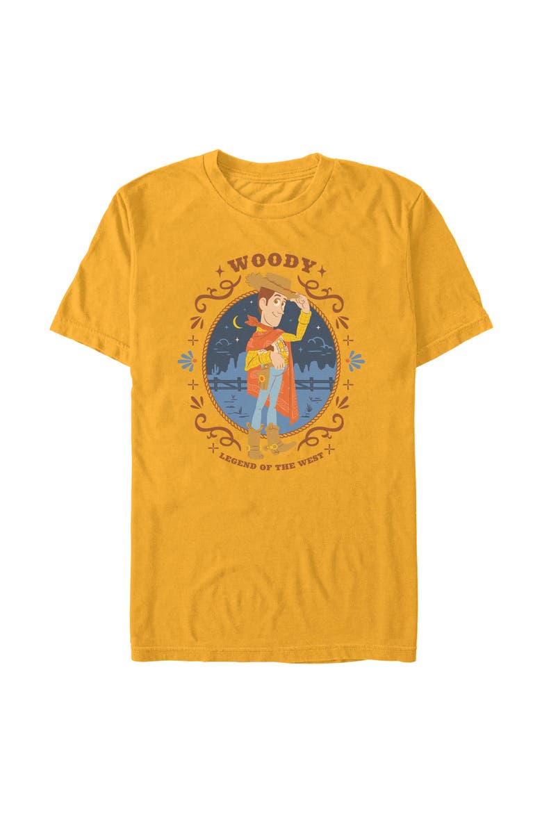 Men's Toy Story 5 Legend Of The West  Graphic T-Shirt, Main, color, Gold