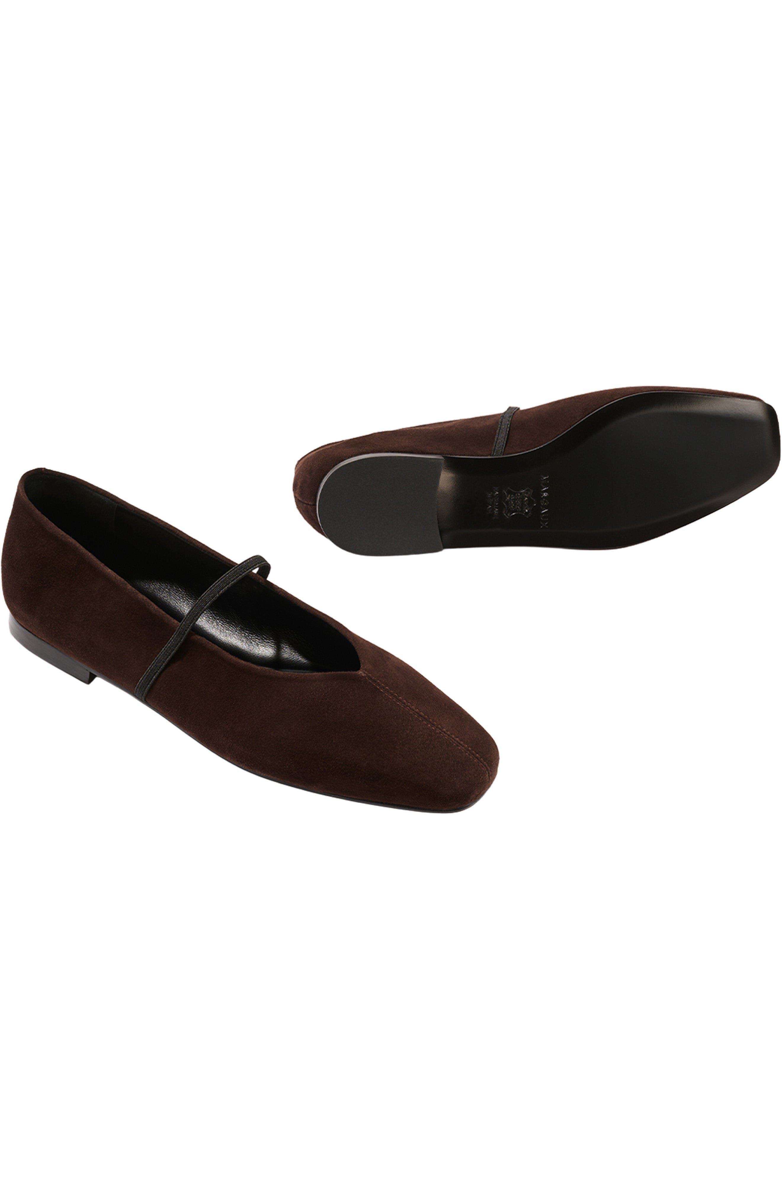 The Phoebe Flats, Alternate, color, Espresso Suede