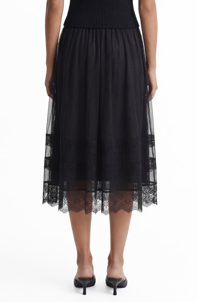 Love By Design Analise Skirt, Alternate, color, Black