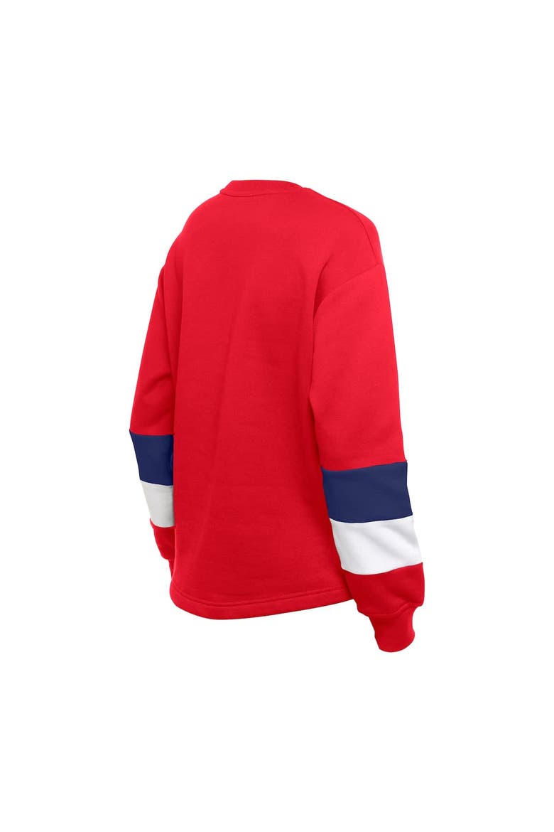Women's New Era  Red Philadelphia Phillies Gameday Crewneck Sweatshirt, Alternate, color, Red