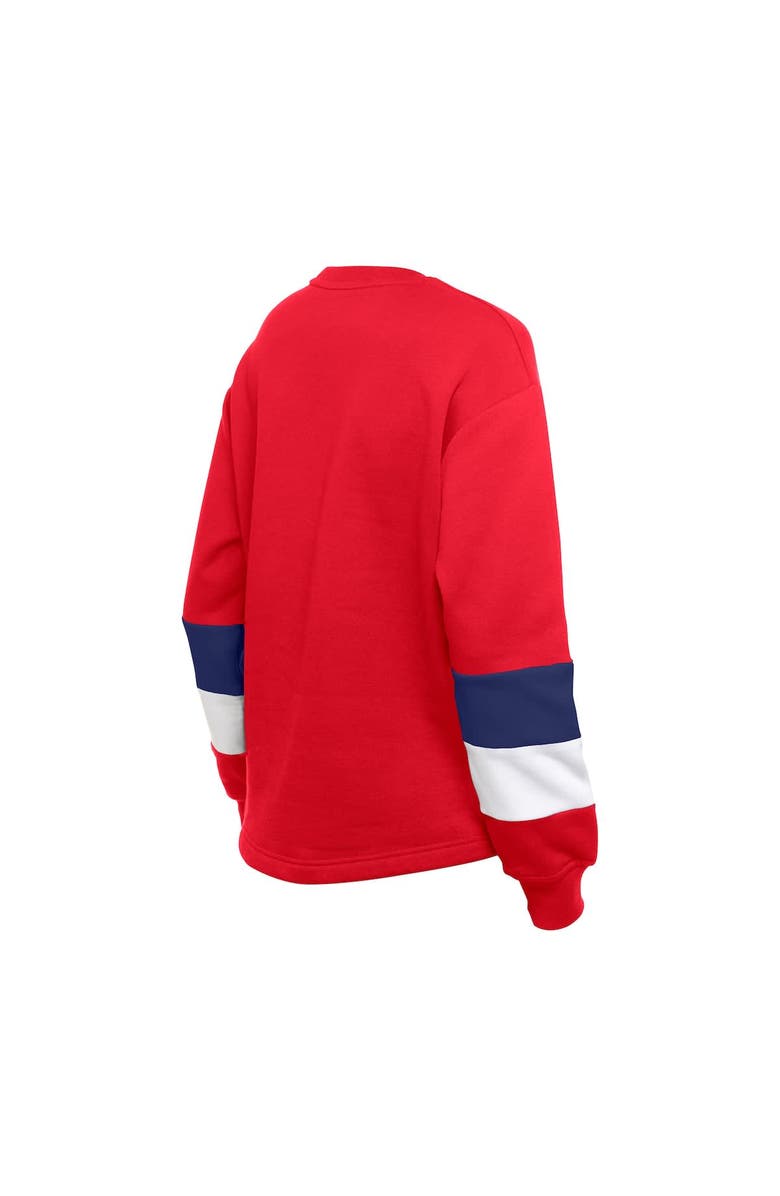 New Era Women's New Era Red Philadelphia Phillies Gameday Crewneck Sweatshirt, Alternate, color, Red