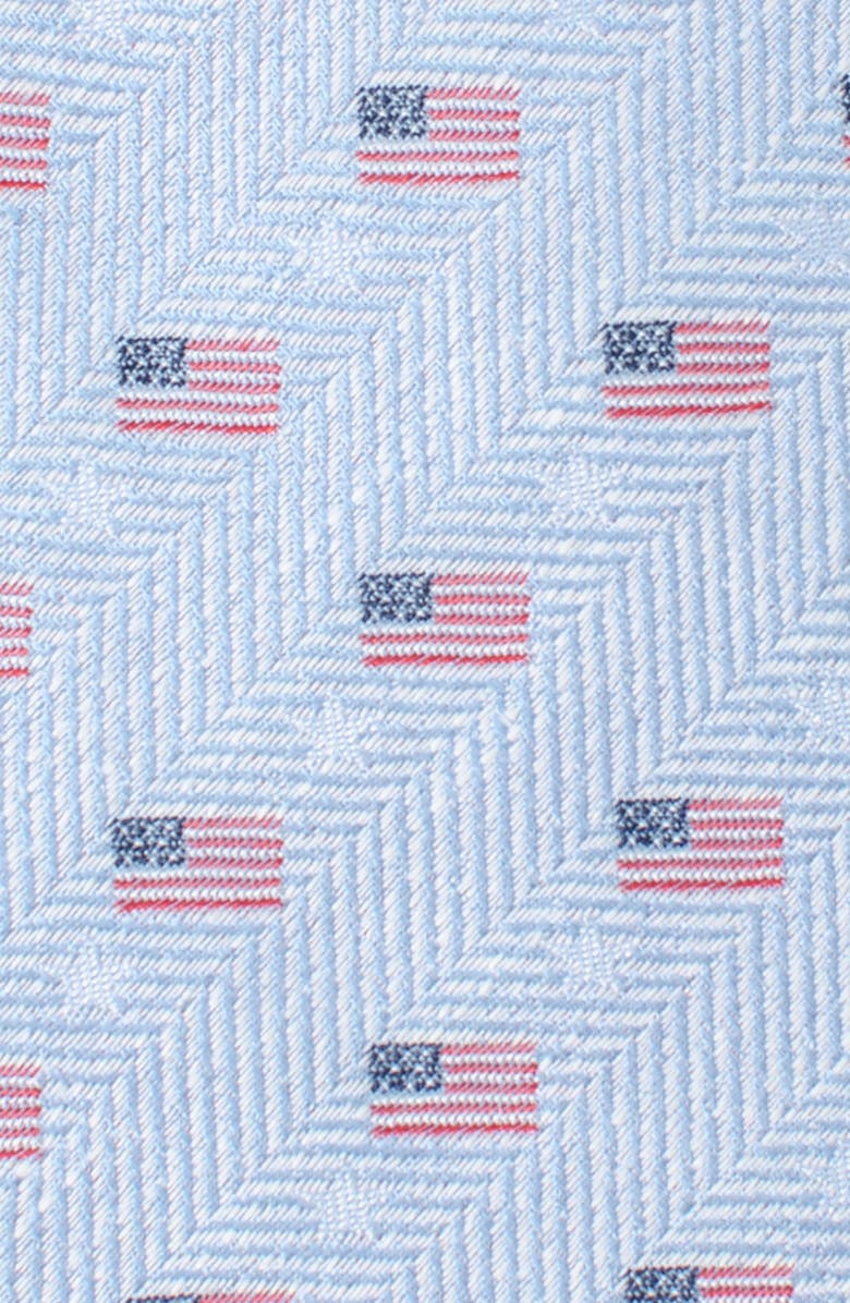 Cufflinks, Inc. American Flag Cotton Tie, Alternate, color, Blue