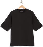 DENIM AND FLOWER Oversize Heavyweight Cotton Blend T-Shirt