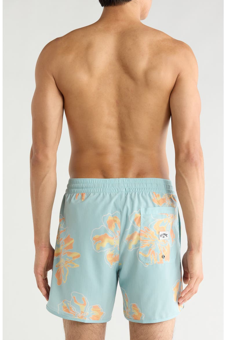 73 Layback Swim Trunks, Alternate, color, DUSTY BLUE