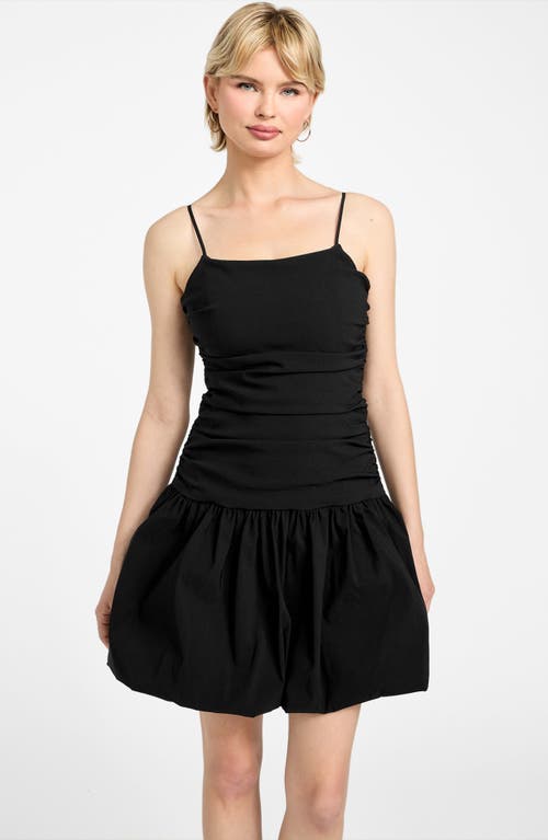 Guess Felicity Bubble Hem Fit & Flare Dress