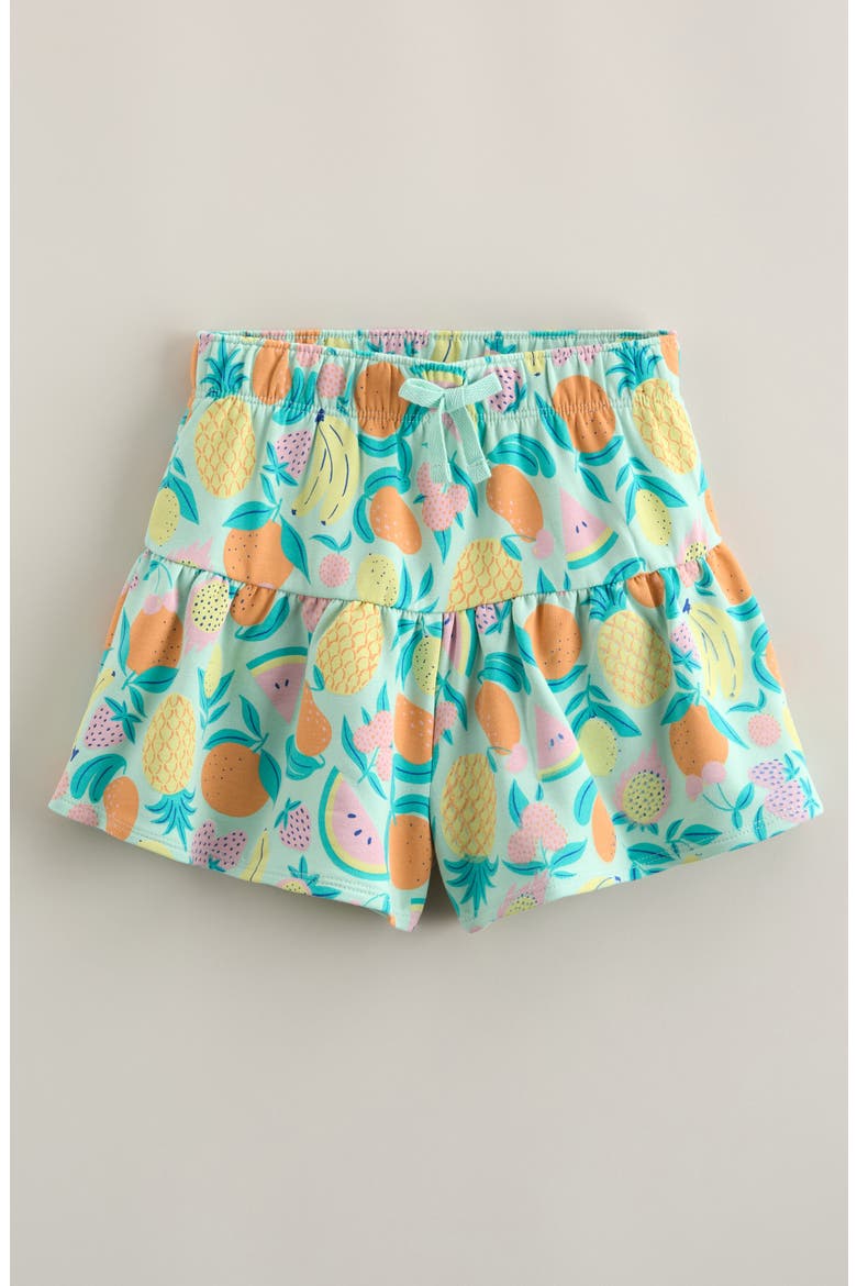 Kids' Flared Shorts, Main, color, GREEN CRYSTAL FRUIT PUNCH
