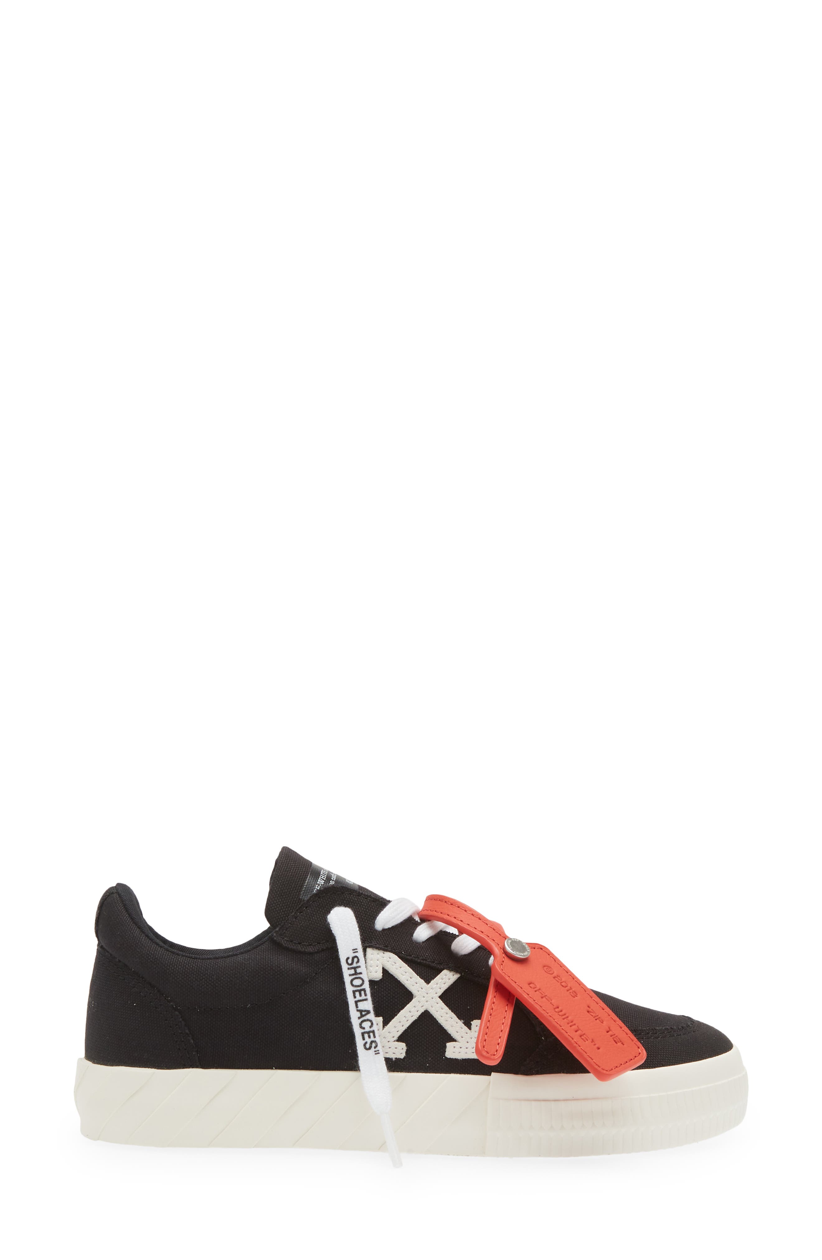 Off-White Vulcanized Low Top Sneaker, Alternate, color, 