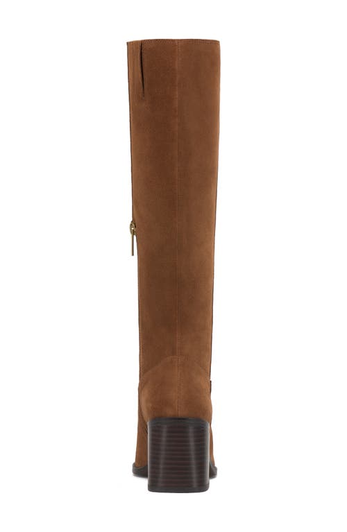 Vince Camuto Sangeti 1 Block Heel Boot In Brown