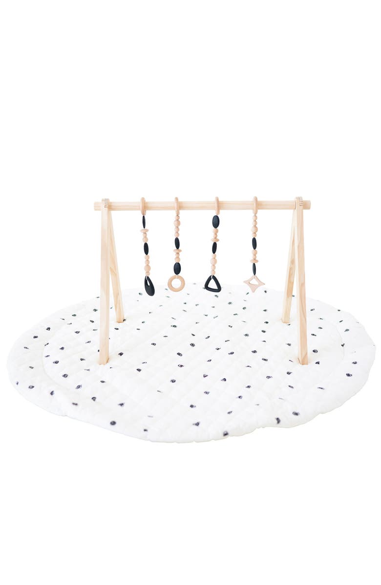 Poppyseed Play Play Gym Set, Main, color, Black & White